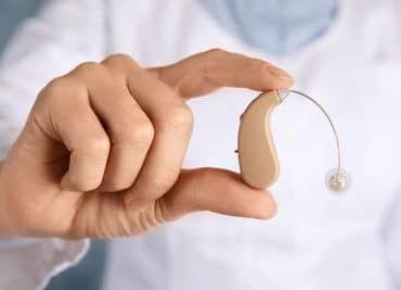 Слуховые аппараты с выносным ресивером в ухе